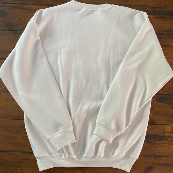 Graphic White Womens Sweatshirt, Crewneck, Valentines Day - Picture 3 of 3